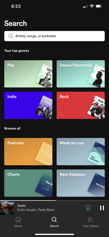 Spotify app recently played not showing itunes