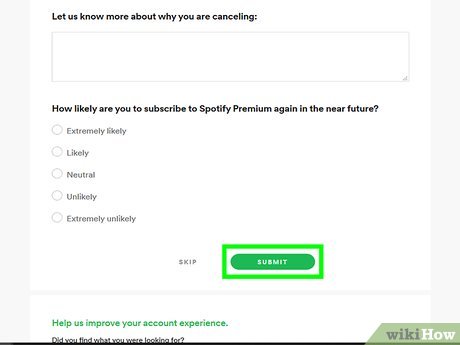 Spotify No Option To Cancel Free Trial